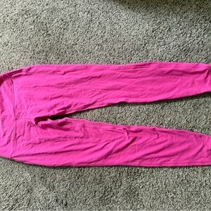 Lululemon sonic pink leggings 12